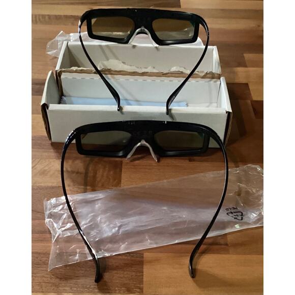 3D Active Shutter Glasses Set of 2 For Toshiba - Picture 5 of 10